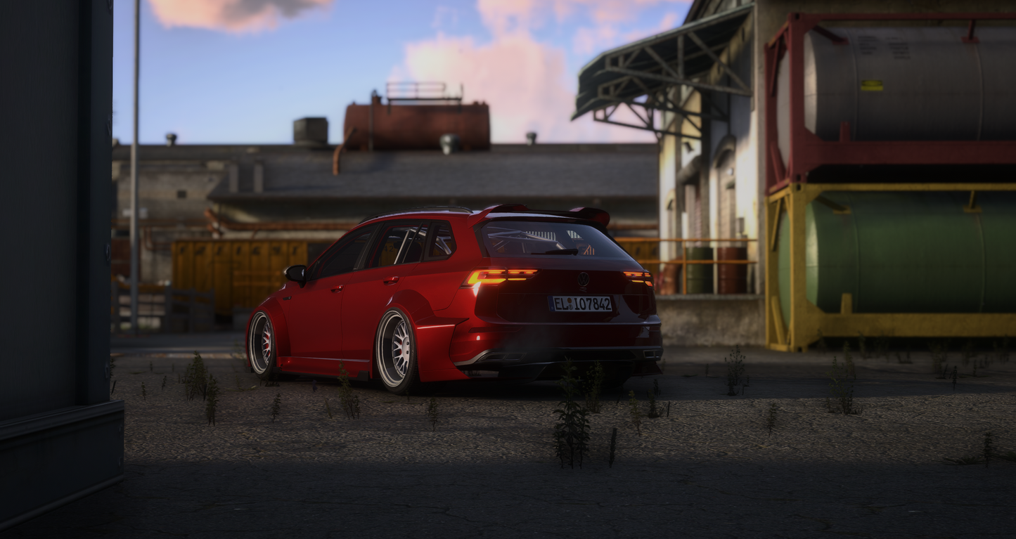 Volkswagen Golf R Estate 2022 (Tuning)