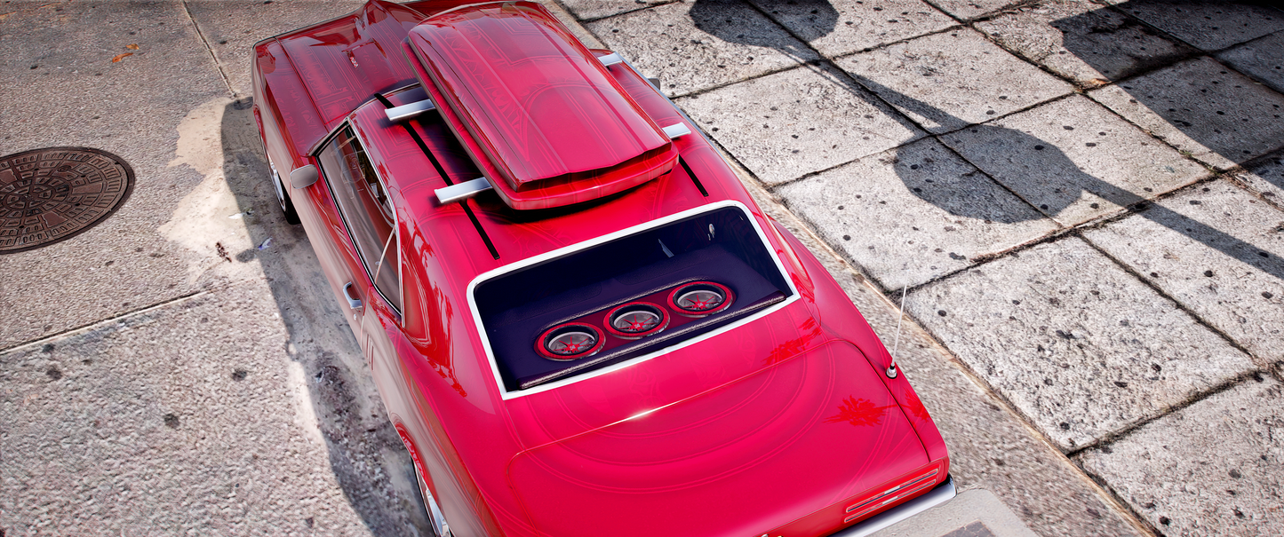(Debadged) Pontiac Firebird Custom 1968