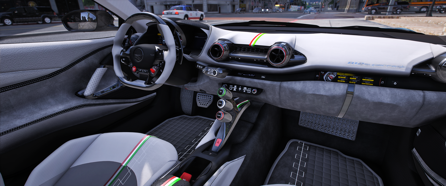 Ferrari 812 Mansory [Animation Roof]