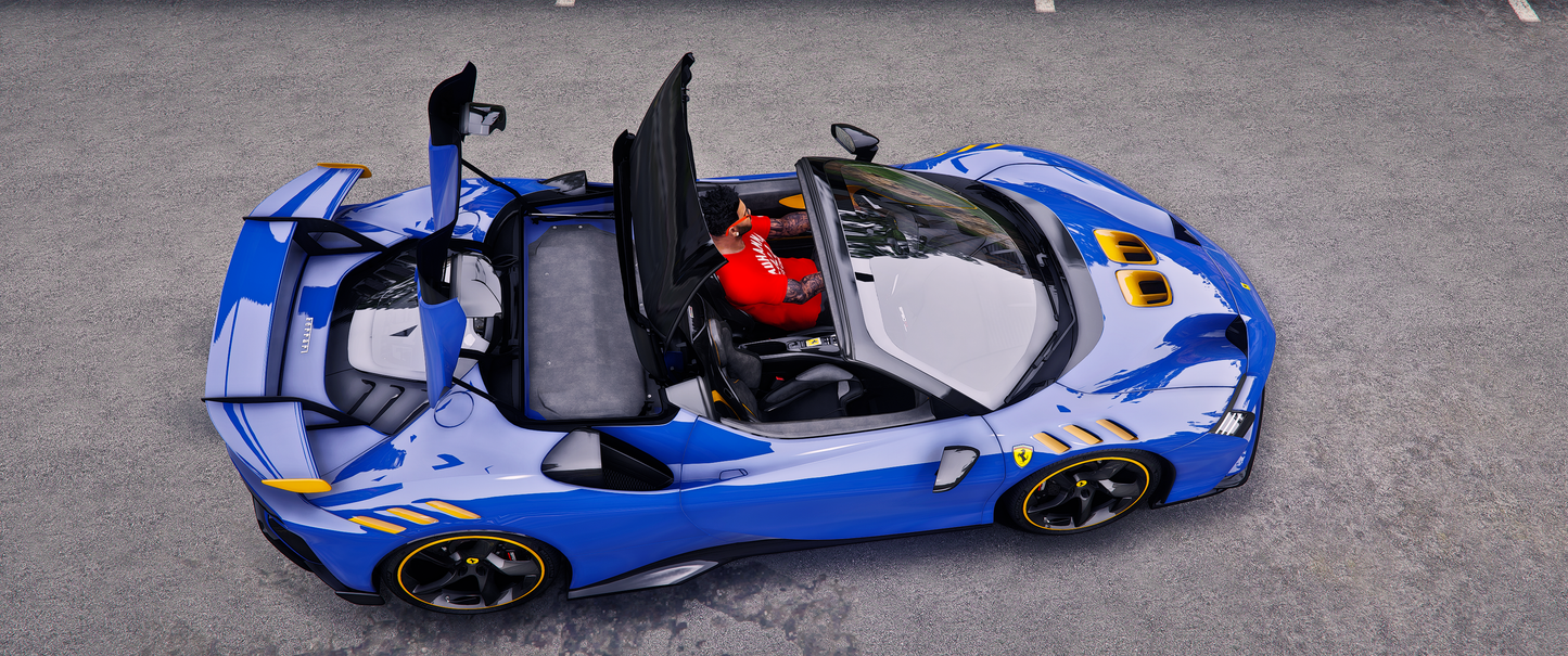 Ferrari SF90XX Spider [Animation Roof]
