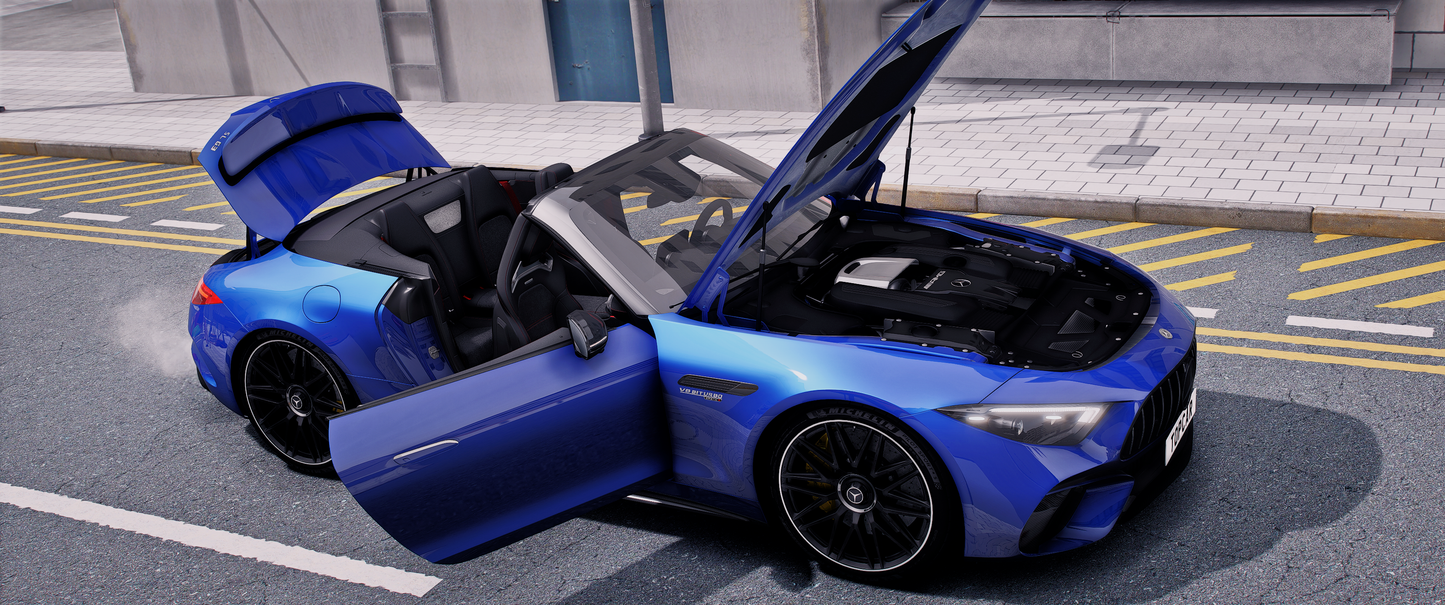 2024 Mercedes SL63 AMG [Animation Roof]