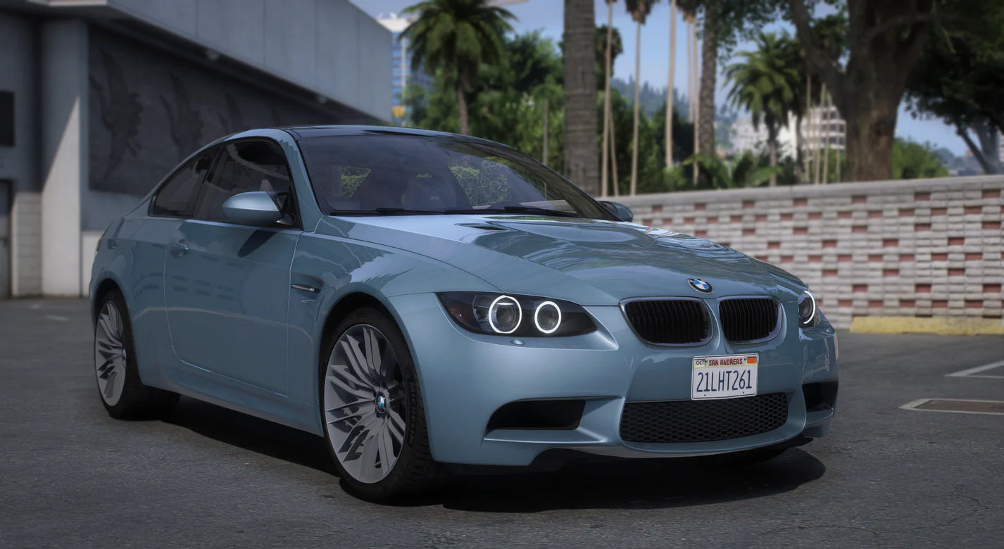 BMW M3 e92 2007 (250 Tuning Parts + Templated)