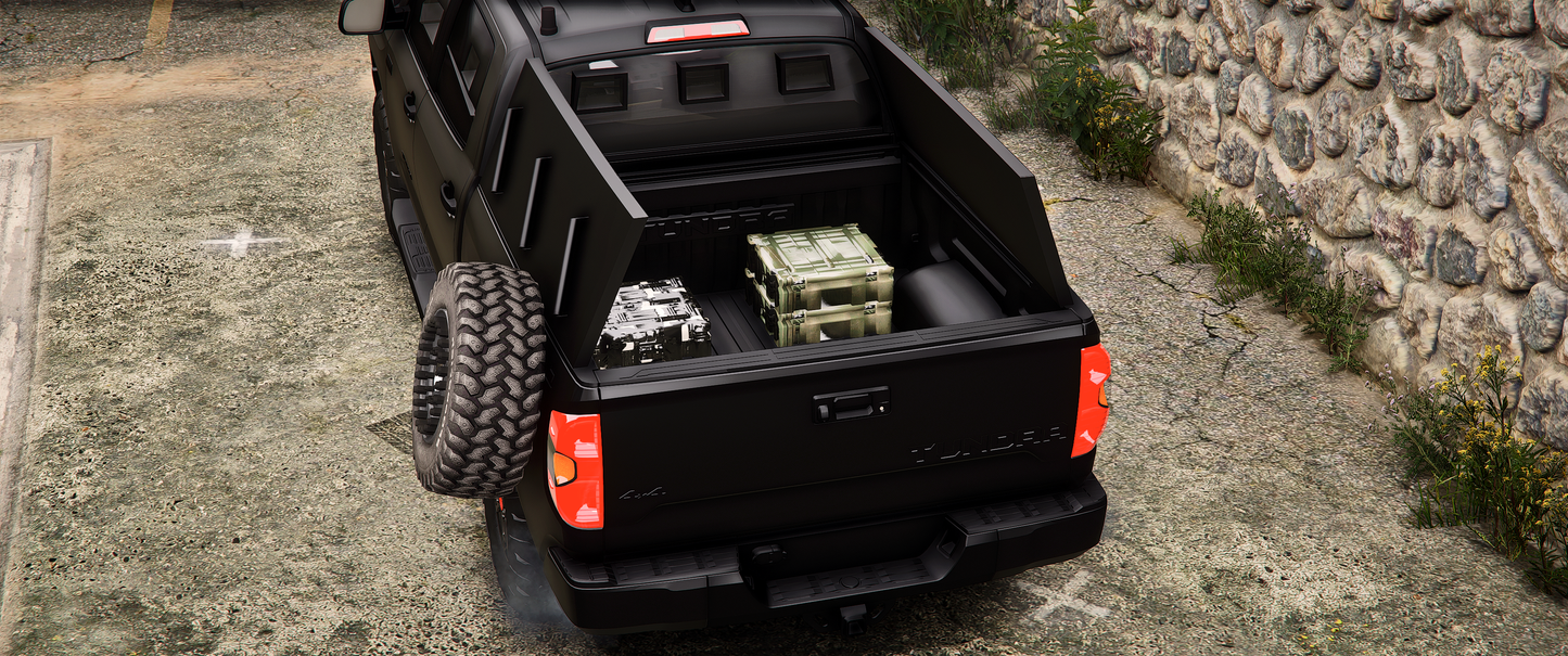 Armored Toyota Tundra TRD