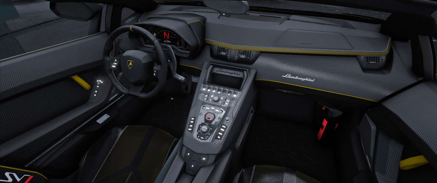 Custom Lamborghini Aventador SVJ Roadster