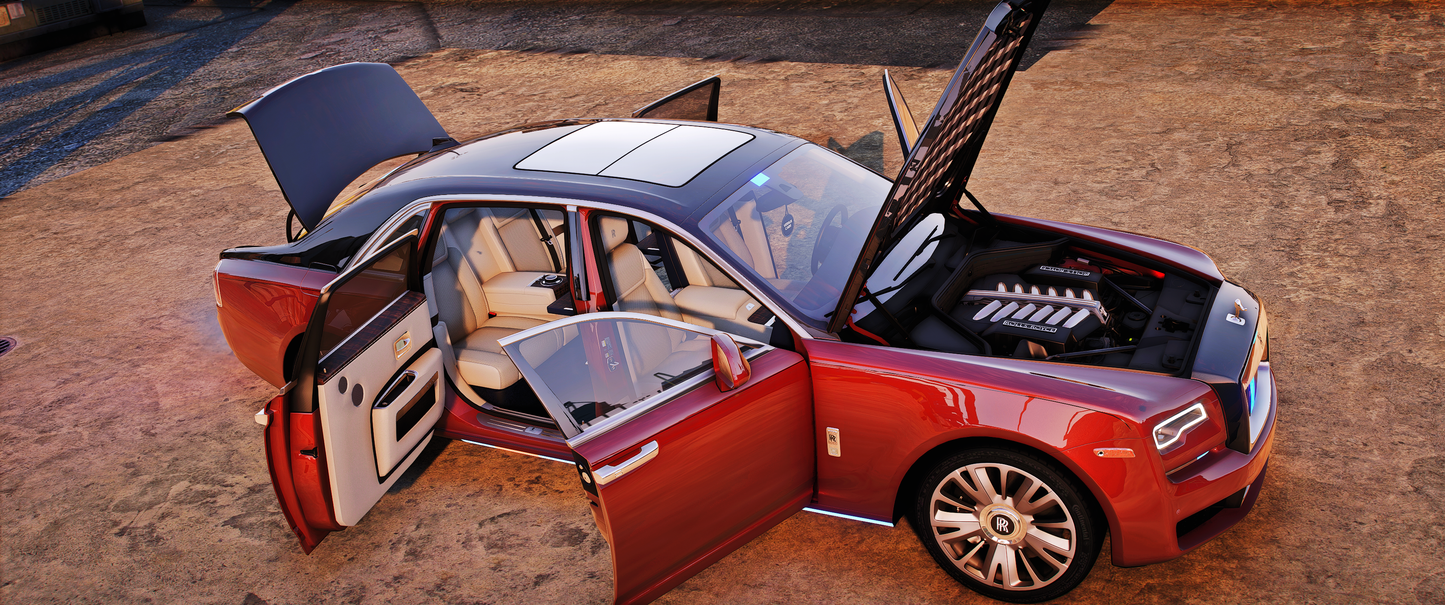 Rolls Royce Ghost EWB Police Modern Lights