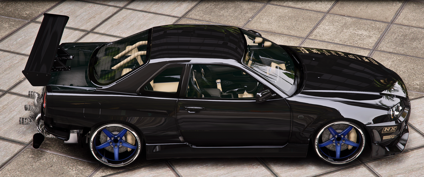 Nissan Skyline R34 Twin Turbo (Addon Sound)