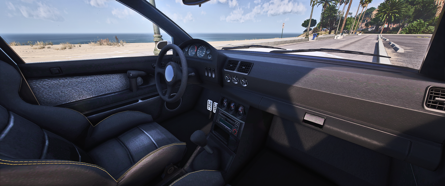 (Debadged) Mitsubishi Evo Lution Sunrise