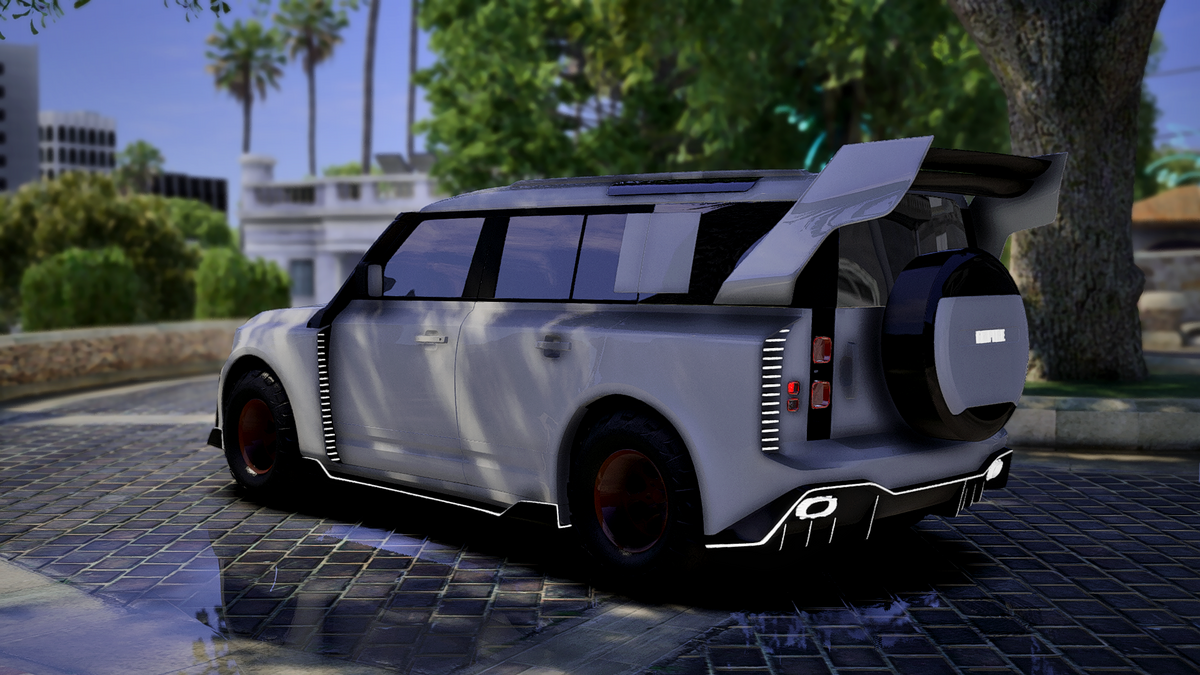 Fivem Land Rover Defender (Debadged) Land Rover Defender Hycade – AIO Cars FiveM