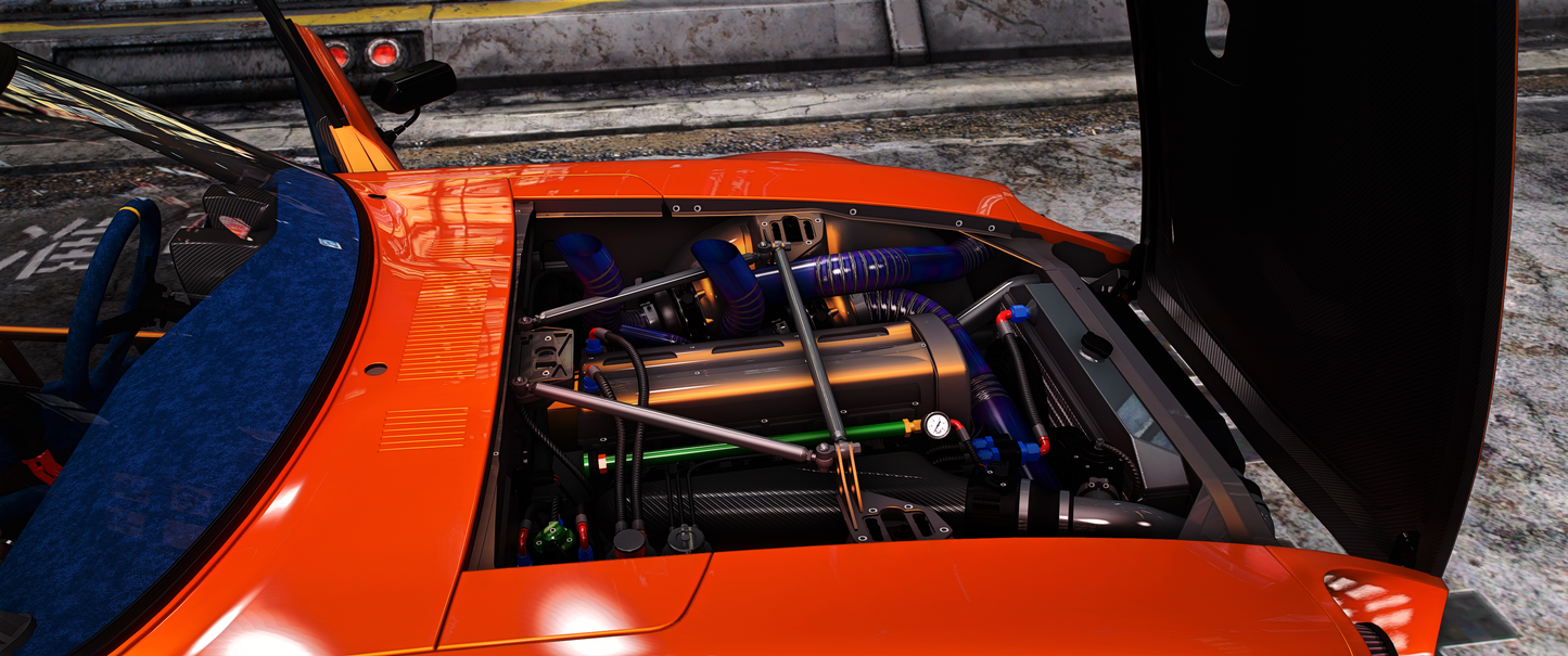 Custom Cworks Nissan 240ZX Drift Car