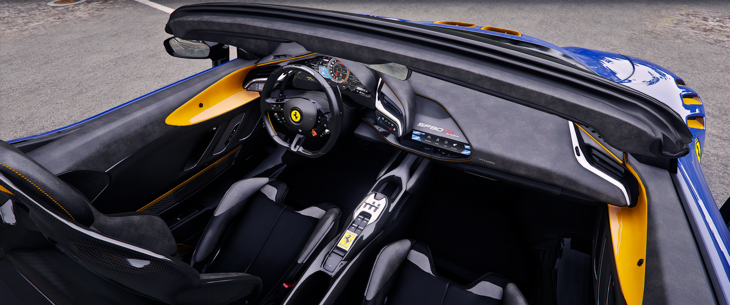 Ferrari SF90XX Spider [Animation Roof]