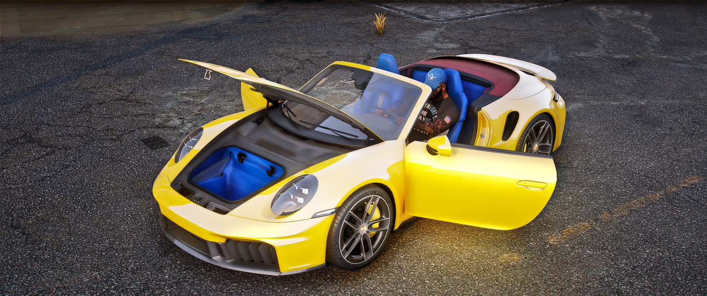 (Badged/Debadged) Porsche 911 Carrera GTS 2025