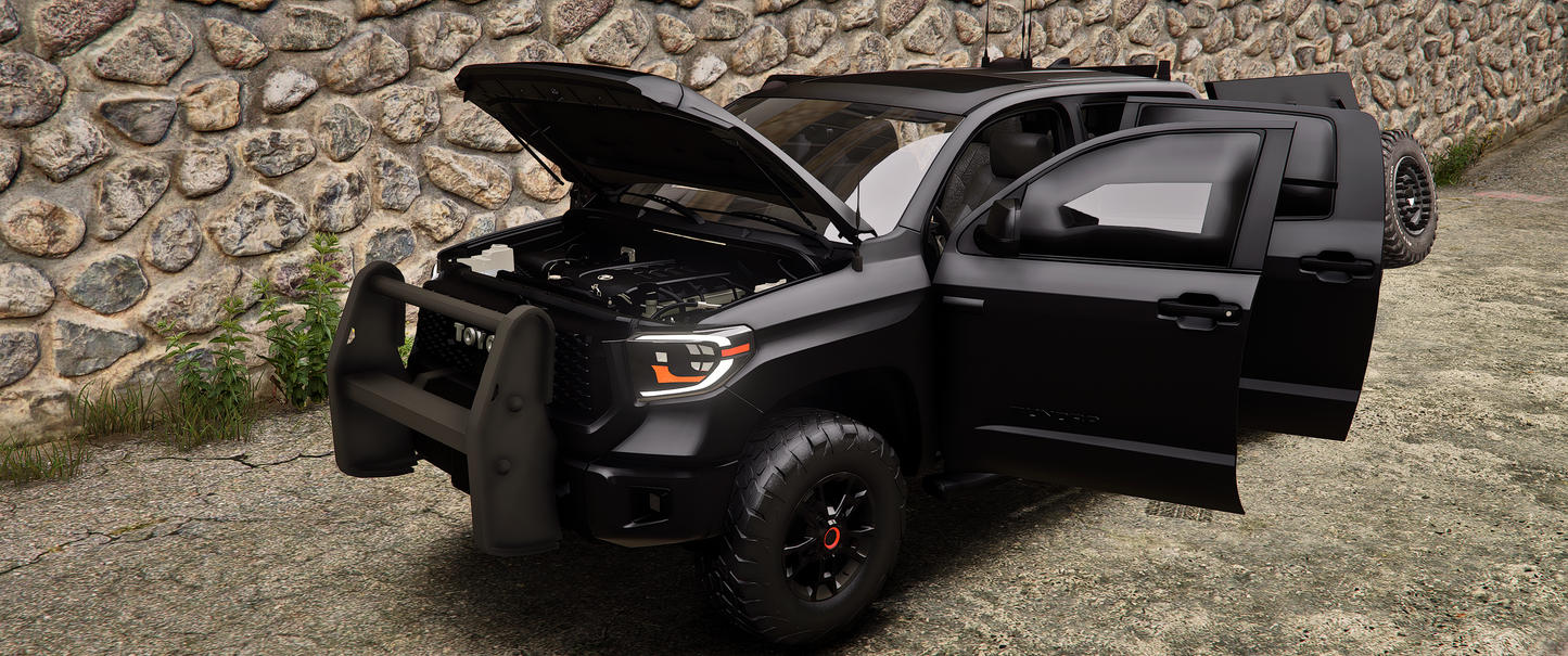 Armored Toyota Tundra TRD