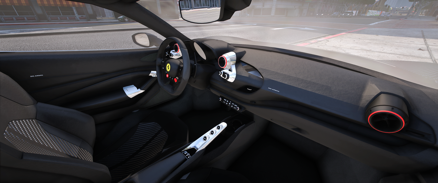 Custom Full Carbon 2020 Ferrari F8 Tributo