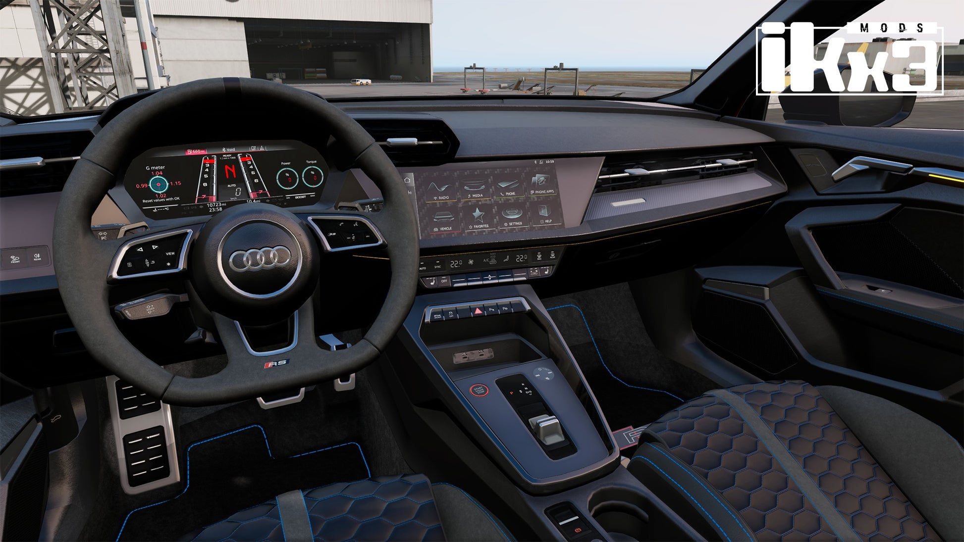 (Badged/Debadged) Audi RS3 Sedan Performance 2023 – AIO Cars FiveM