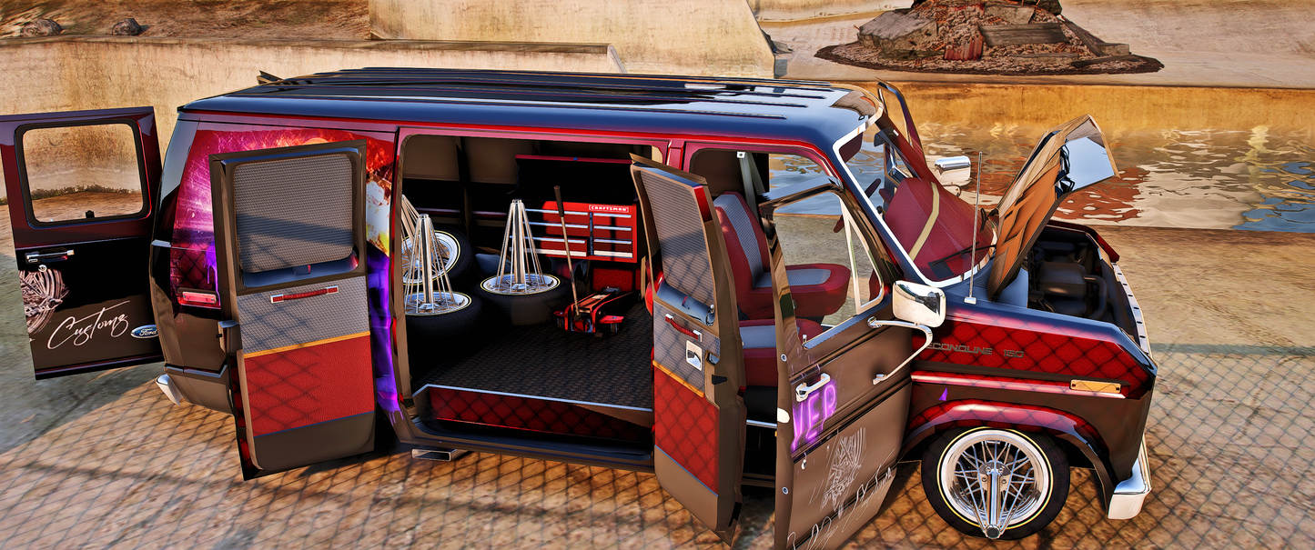 Ford Econoline 150 Shopvan Slab