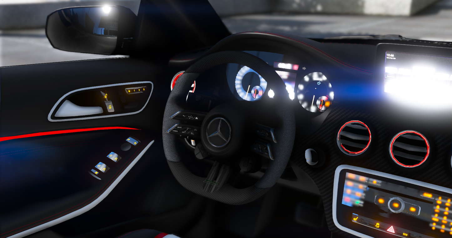 Custom Mercedes C63s (Engine Swap + Color Changeable Lights + 5 Seater)