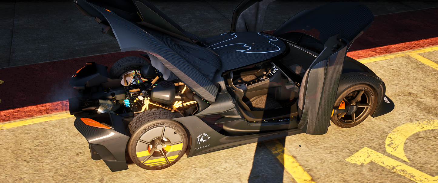 Koenigsegg Jesko ABS Lemans Ghost