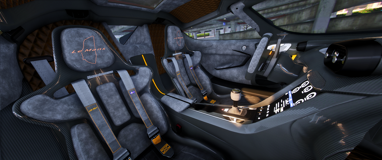 Koenigsegg Jesko ABS Lemans Ghost