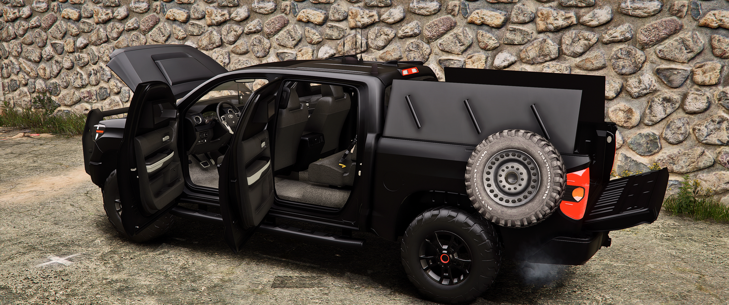 Armored Toyota Tundra TRD