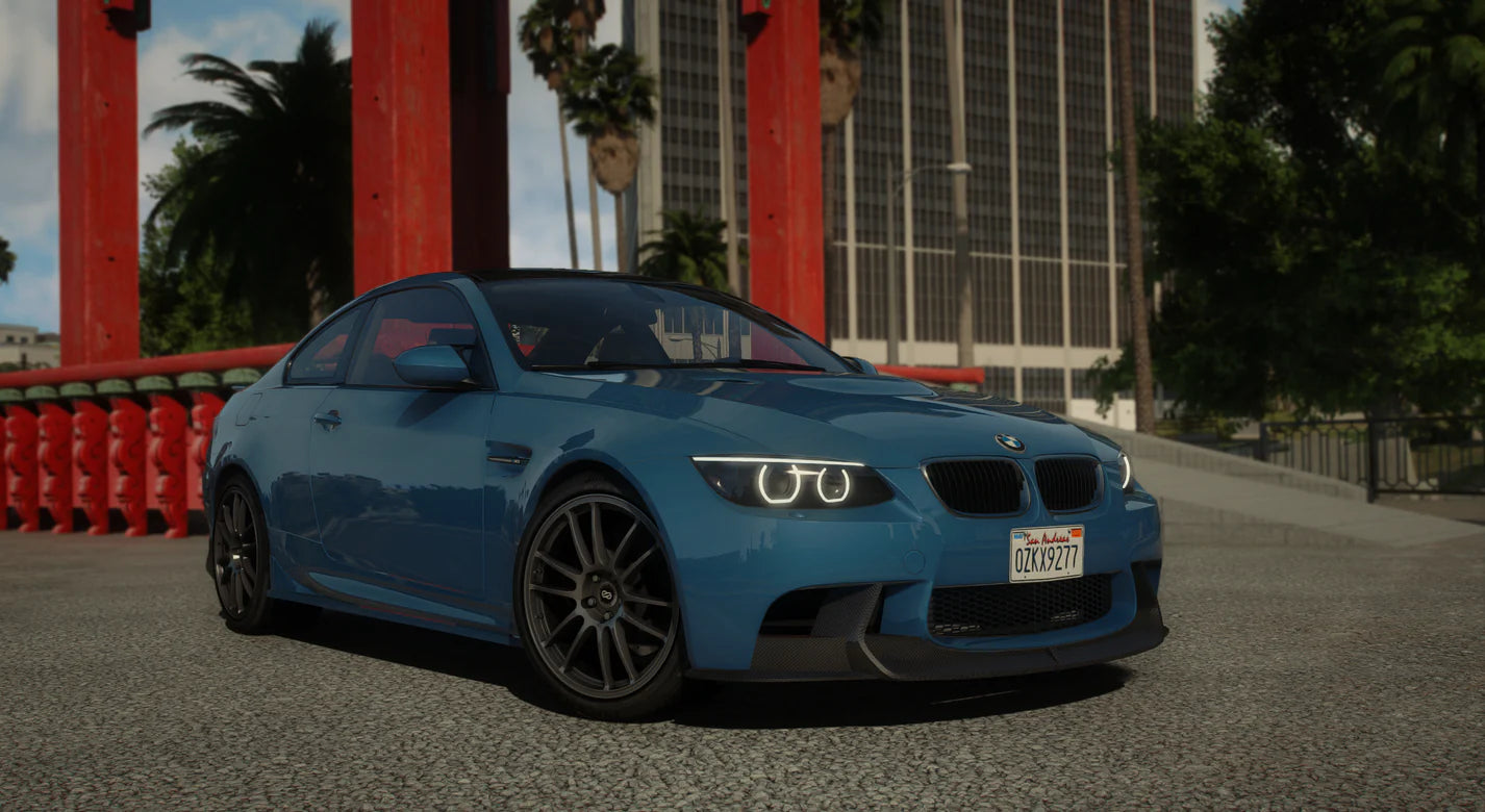 BMW M3 e92 2007 (250 Tuning Parts + Templated)