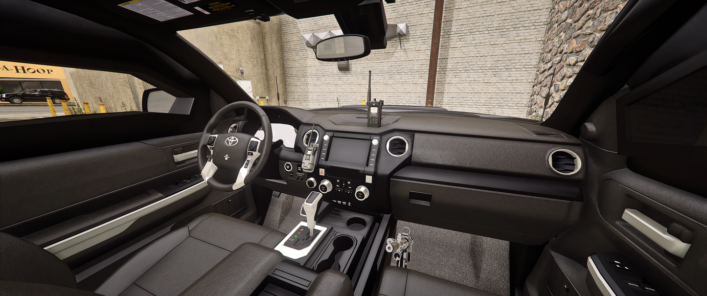 Armored Toyota Tundra TRD