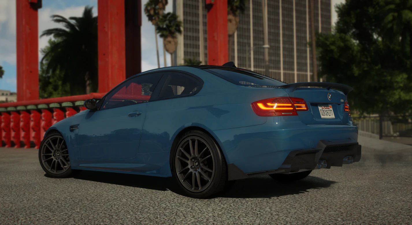 BMW M3 e92 2007 (250 Tuning Parts + Templated)