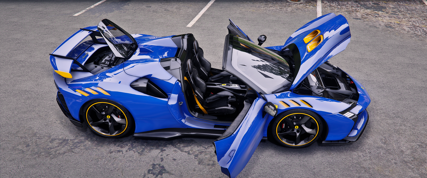 Ferrari SF90XX Spider [Animation Roof]