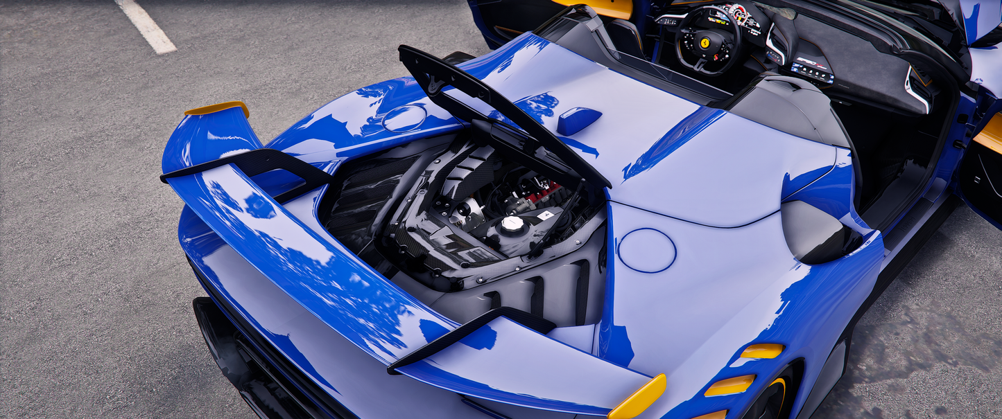 Ferrari SF90XX Spider [Animation Roof]