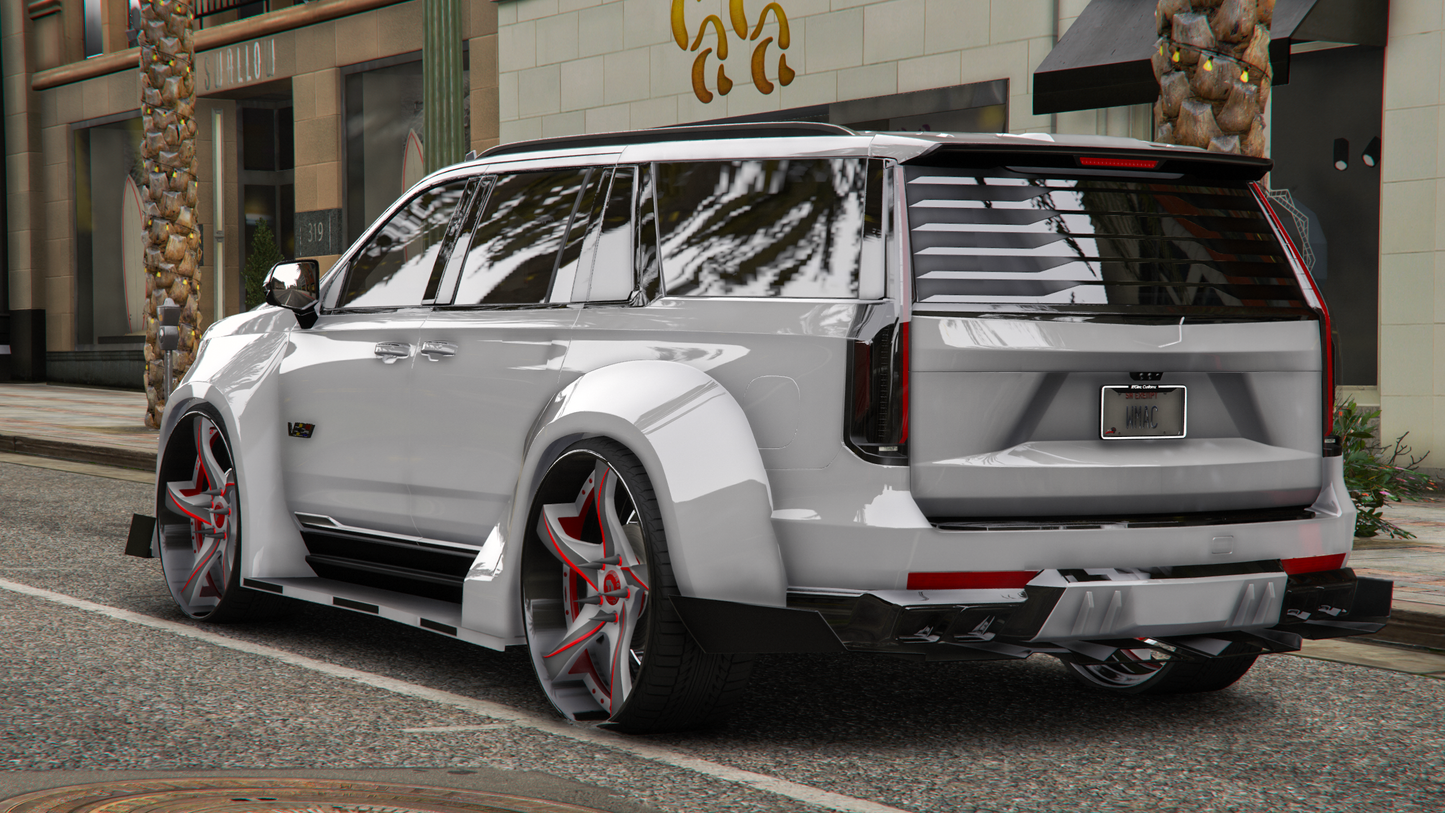 (Debadged) Custom Widebody 2023 Cadillac Escalade