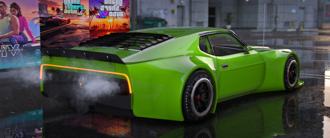 (Lore Friendly) Mach1 as a Widebody Cyberpunk Style Machine (Addon Sound + Tuning Parts)