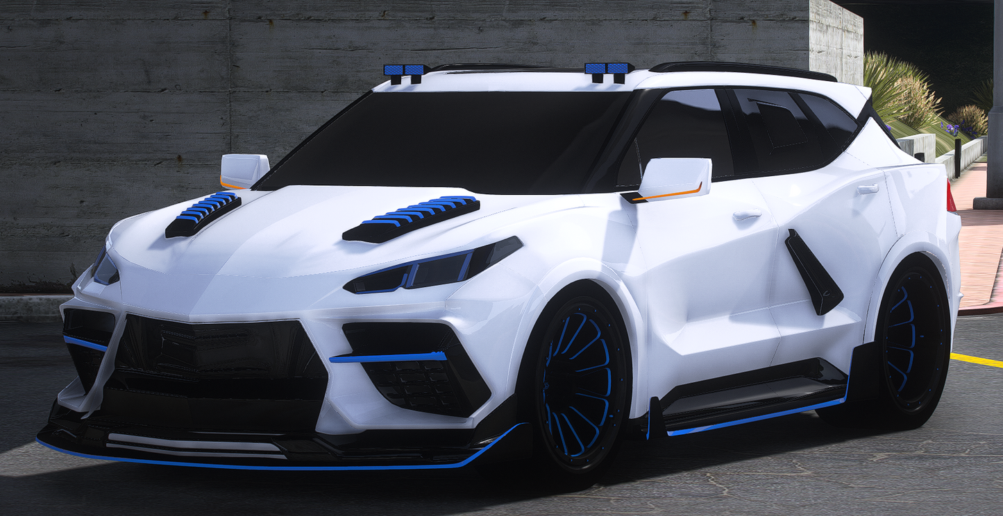 (Debadged) 2025 Chevrolet Corvette SUV Hycade SS