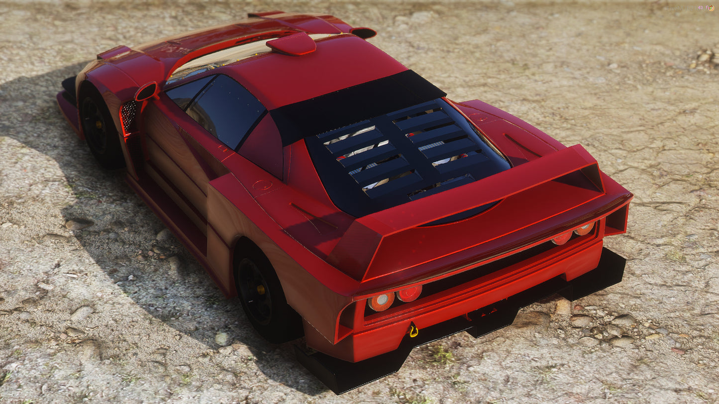 (Debadged) Ferrari F40 Rally