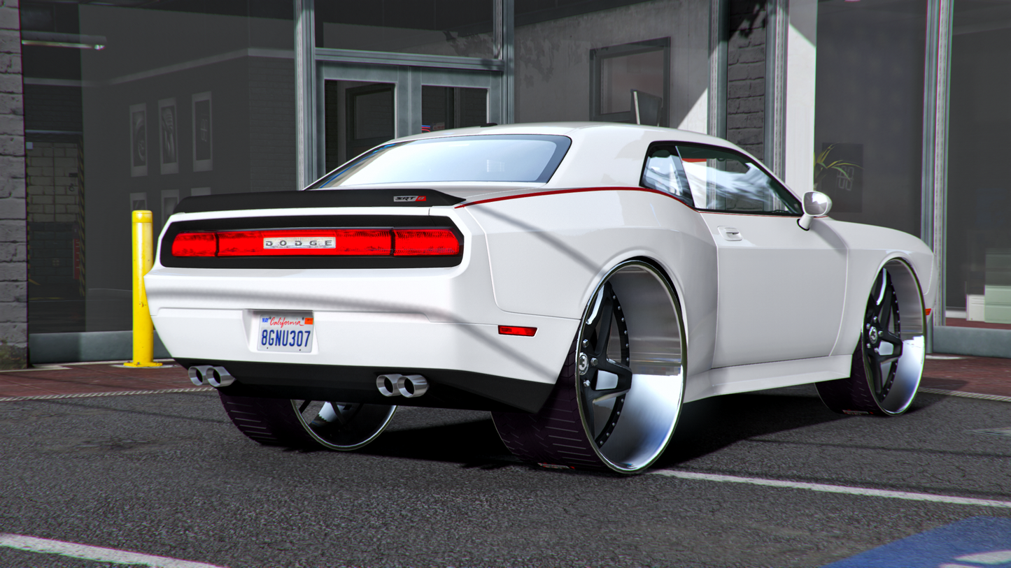 Dodge Challenger Widebody on Forgiatos