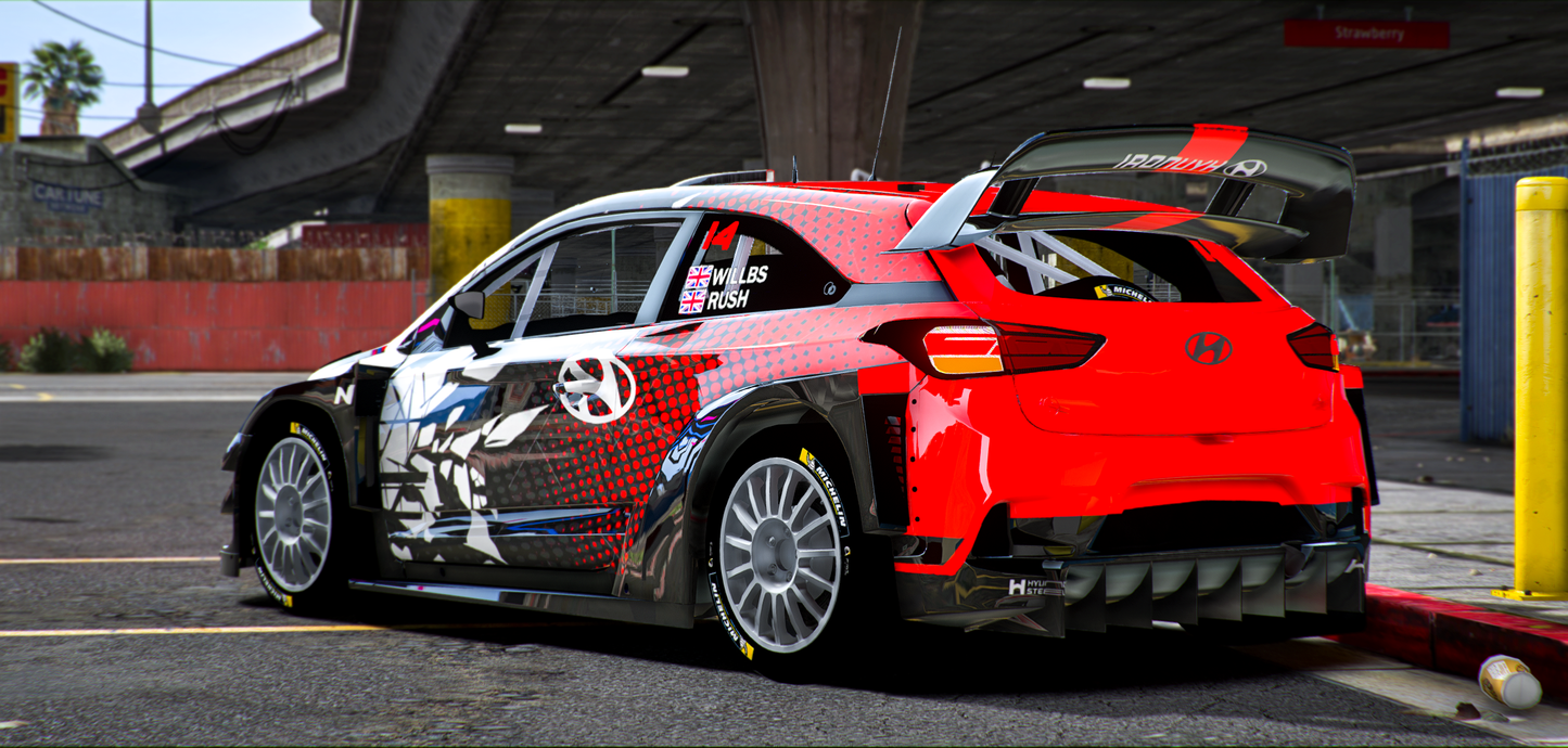 Hyundai i20Coupe WRC (4 Liveries)