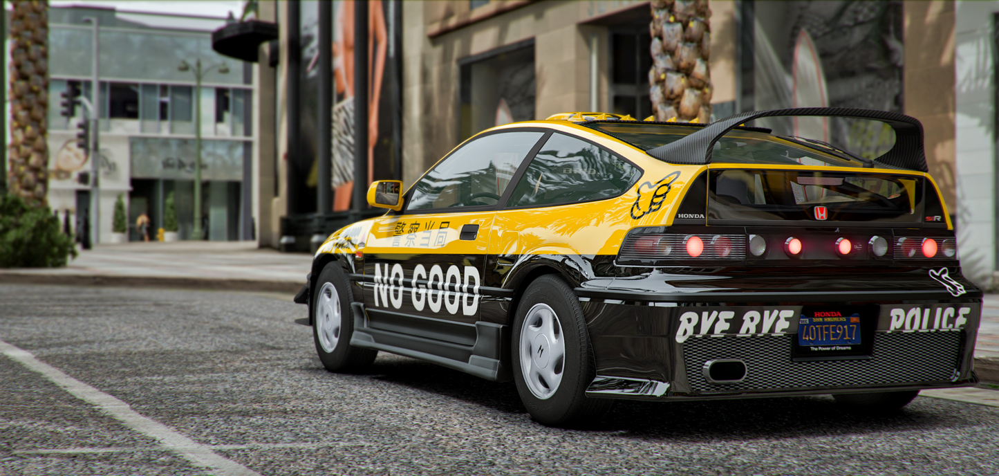 Honda CRX (150+ Tuning Parts + 14 Liveries)