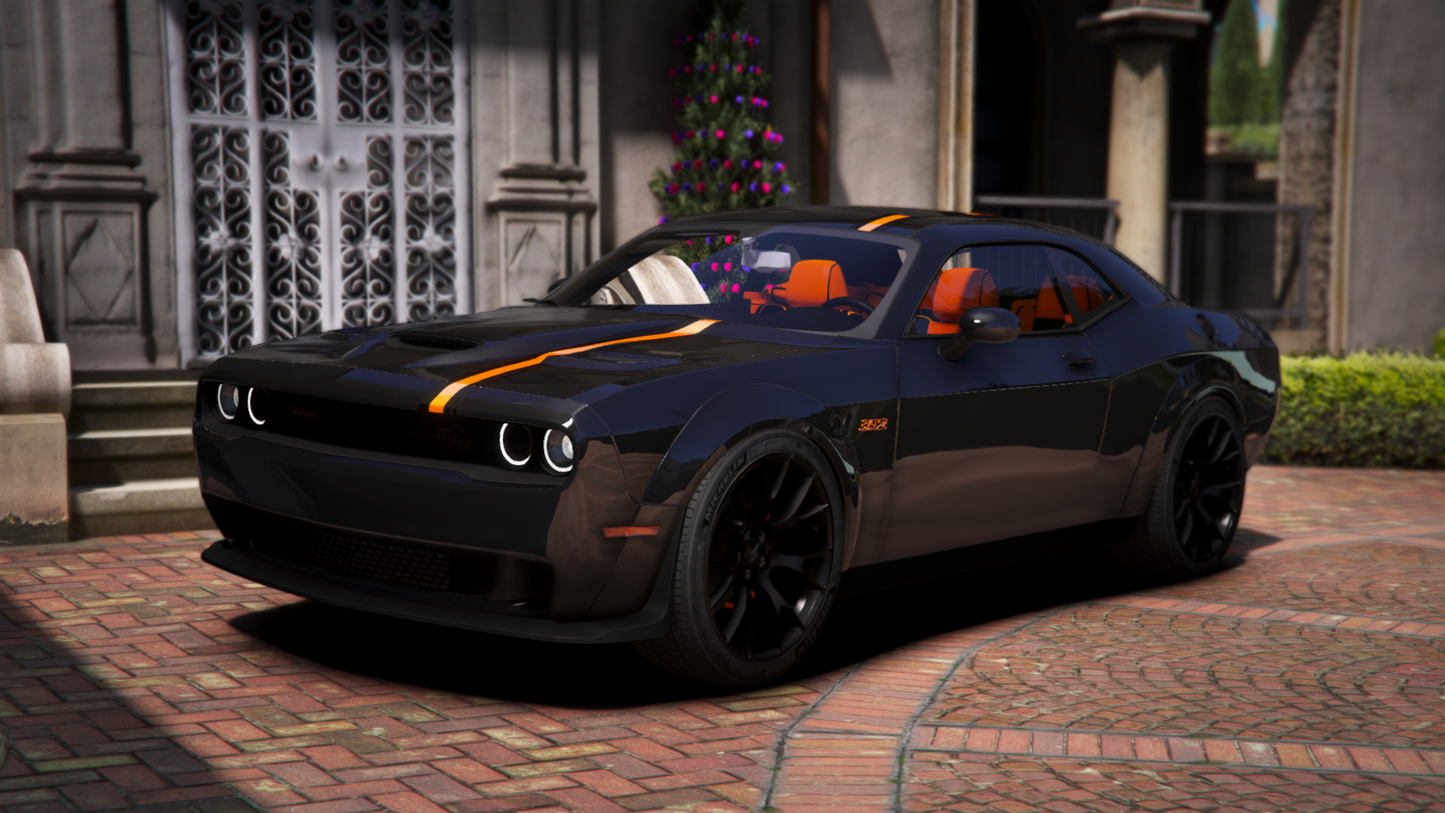 Custom 2022 Dodge Challenger Last Call Hemi Orange Edition Scatpack