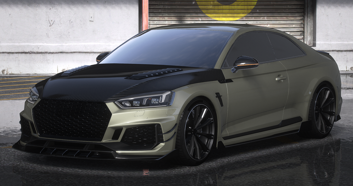 (Debadged) Audi RS5 RSC Kit – AIO Cars FiveM
