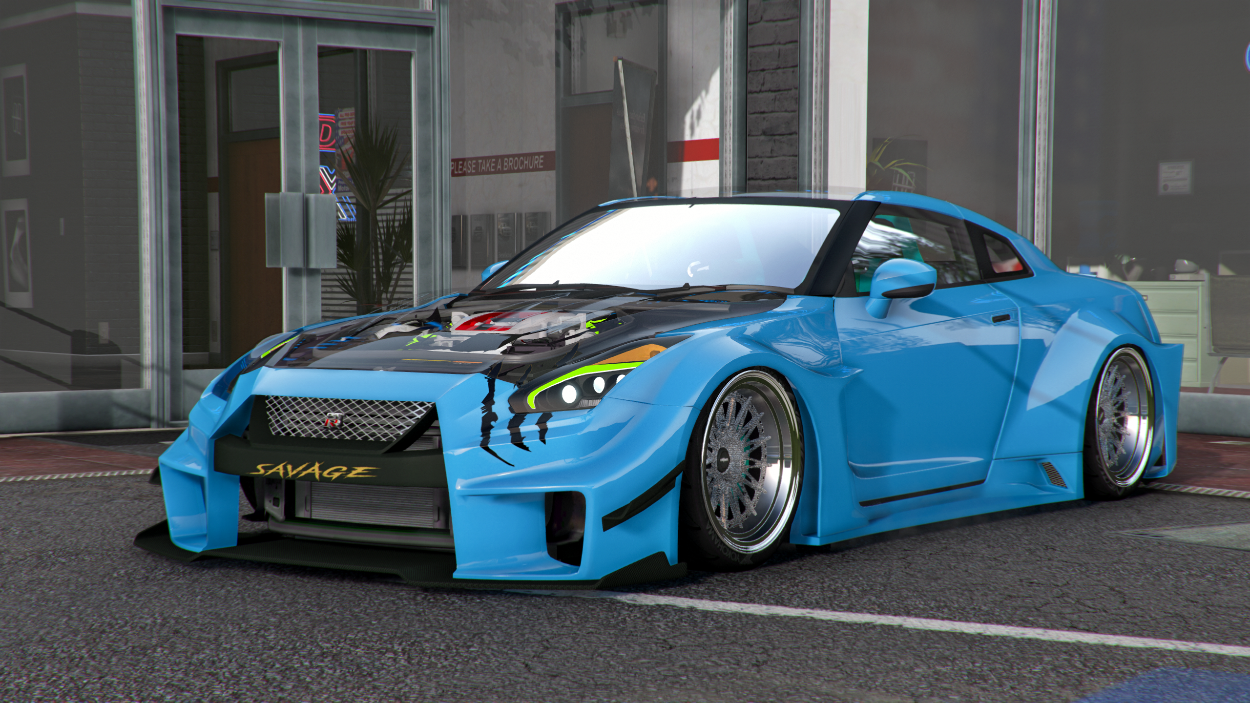 Nissan GTR R35 Savage Edition – AIO Cars FiveM