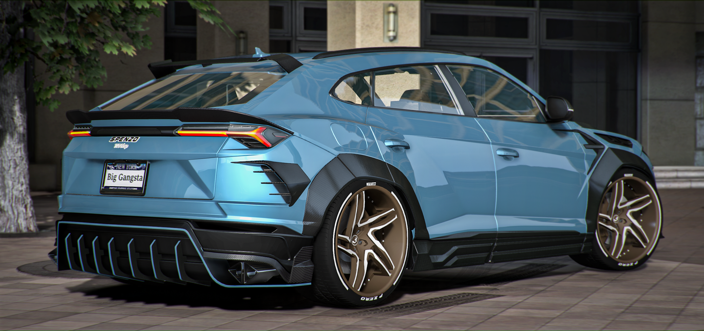 (Debadged) 2021 Lamborghini Urus Spinzo 1100hp